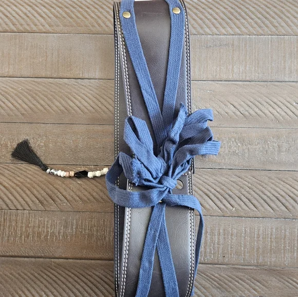 Disney Brown and Blue Belt with Silver Buckle - Picture 4 of 6